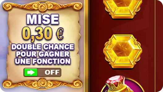 Option Ante Bet augmentant la chance de Free Spins