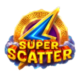 Symbole Super Scatter spécial de Gates of Olympus Super Scatter payant jusqu'à 100x